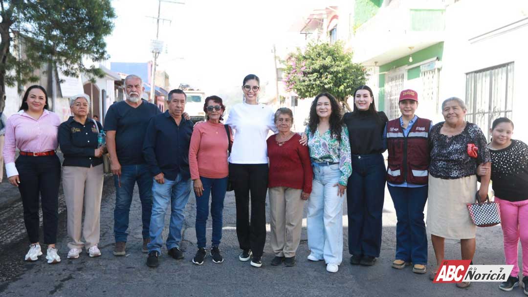Gobierno de Tepic rehabilita la calle Tuxpan en la colonia Morelos