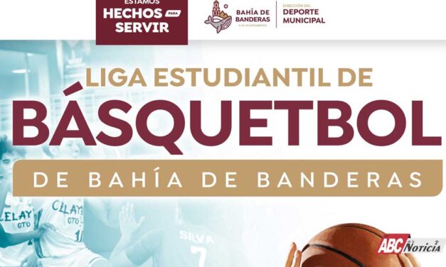 Gobierno municipal invita a participar en la Liga Estudiantil de Básquetbol de Bahía de Banderas