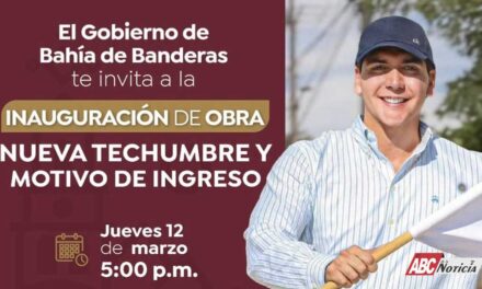 Héctor Santana inaugurará nueva techumbre y motivo de ingreso en Punta de Mita