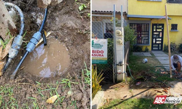 OROMAPAS avanza con los trabajos de reparación de fugas en San José del Valle