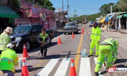 Refuerzan seguridad vial en San Blas previo a vacaciones de Semana Santa