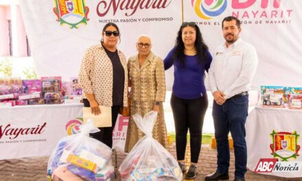 DIF Nayarit reparte alegría: juguetes para la niñez y unión comunitaria