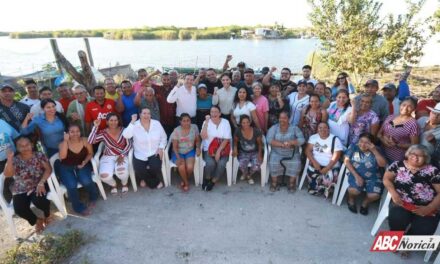 Geraldine visita Mexcaltitán y destaca el potencial turístico