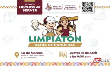 Gobierno de Bahía de Banderas invita a vecinos de Lo de Marcos a sumarse al “Limpiatón”