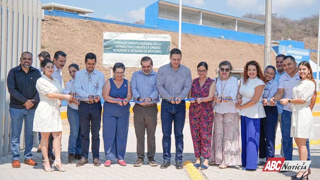 Inauguran nuevo estacionamiento en la Universidad Autónoma de Nayarit, campus Valle de Banderas