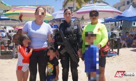 Localiza y reintegra SSPC a menores extraviados durante operativo en Rincón de Guayabitos
