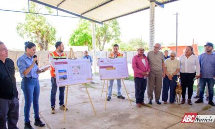 Miguel Ángel Navarro y Beatriz Estrada impulsan bienestar comunitario en Acaponeta con obras sociales y educativas