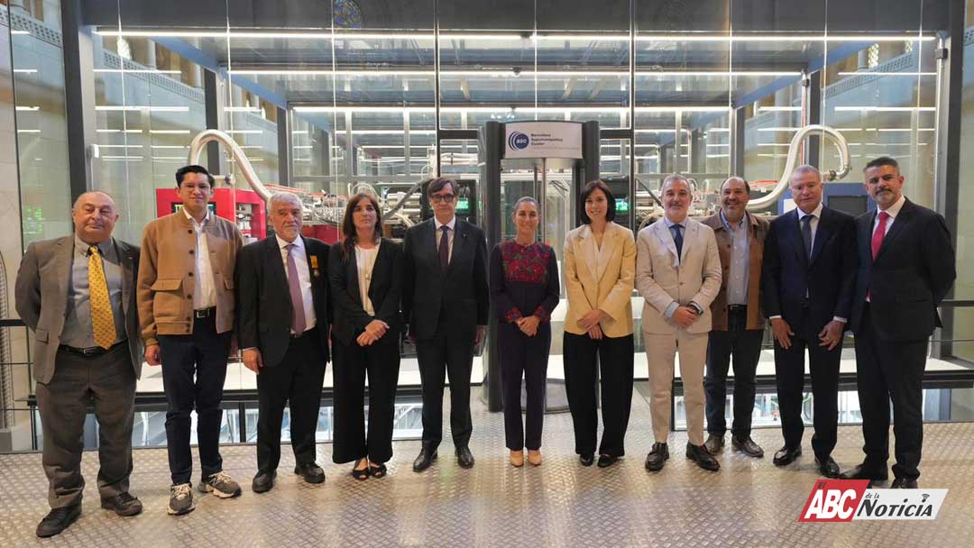 Presidenta Claudia Sheinbaum visita el Centro Nacional de Supercomputación de Barcelona