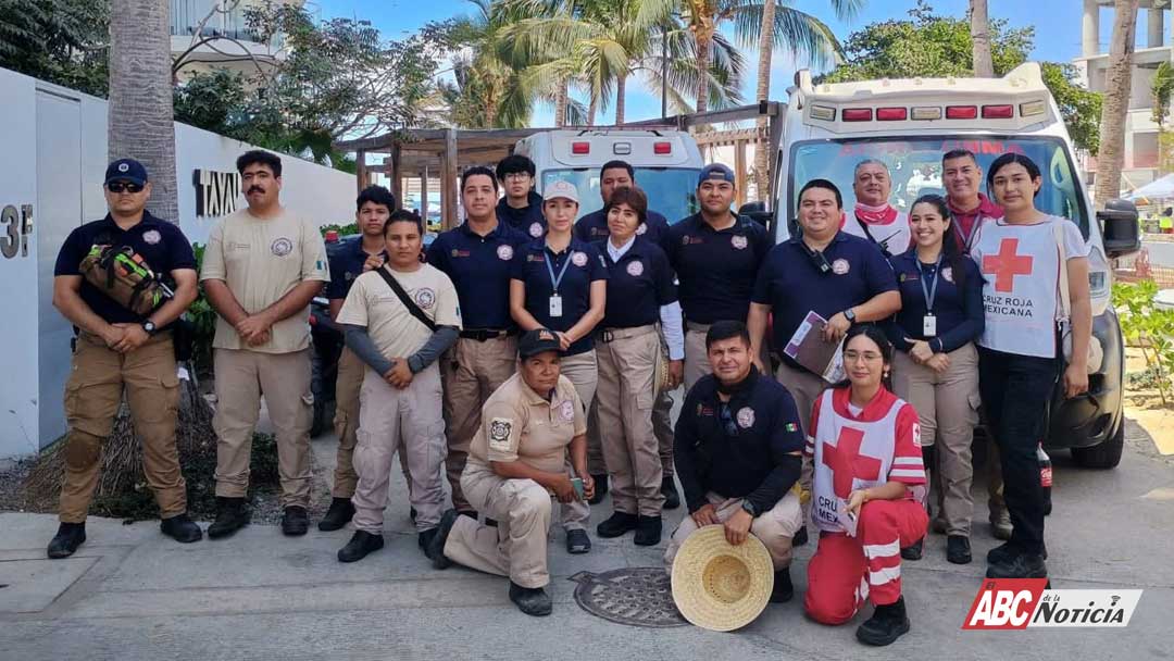 Protección Civil refuerza operativo de seguridad en el Festival Nacional del Ostión 2026