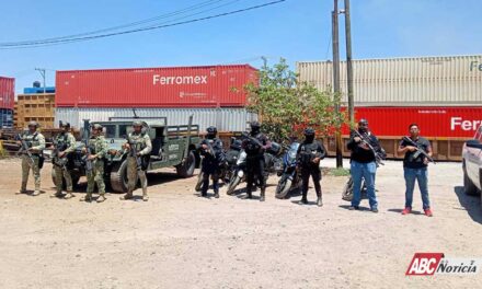 Refuerza SSPC vigilancia en zona de la estación del tren con operativo interinstitucional