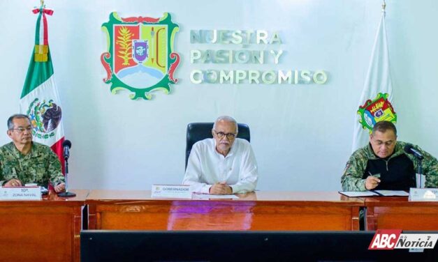 Refuerzan coordinación institucional para la paz y la seguridad en Nayarit