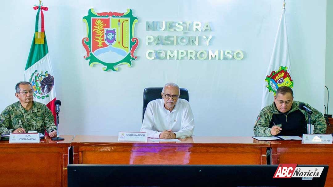Refuerzan coordinación institucional para la paz y la seguridad en Nayarit