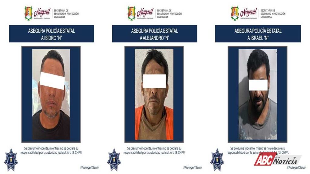 Asegura SSPC a cinco personas en labores de prevención en los municipios