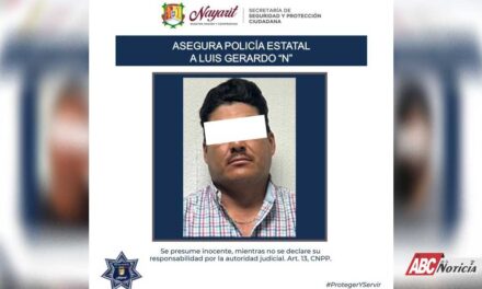Asegura SSPC a una persona en labores de prevención en el municipio de Bahía de Banderas