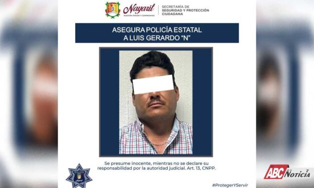 Asegura SSPC a una persona en labores de prevención en el municipio de Bahía de Banderas