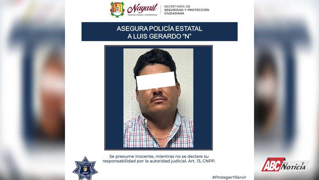 Asegura SSPC a una persona en labores de prevención en el municipio de Bahía de Banderas