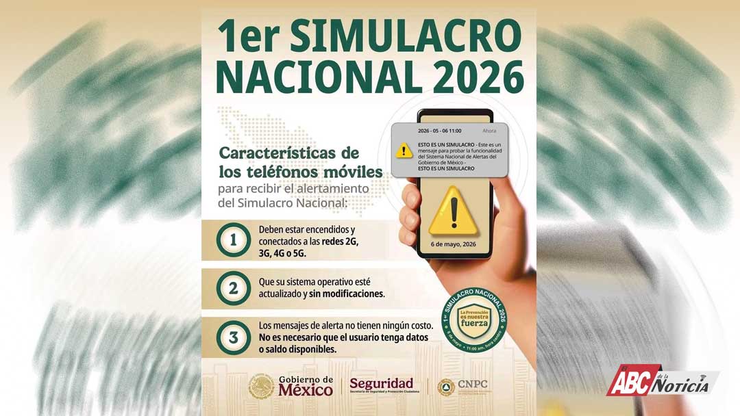 Bahía de Banderas se suma al Primer Simulacro Nacional 2026