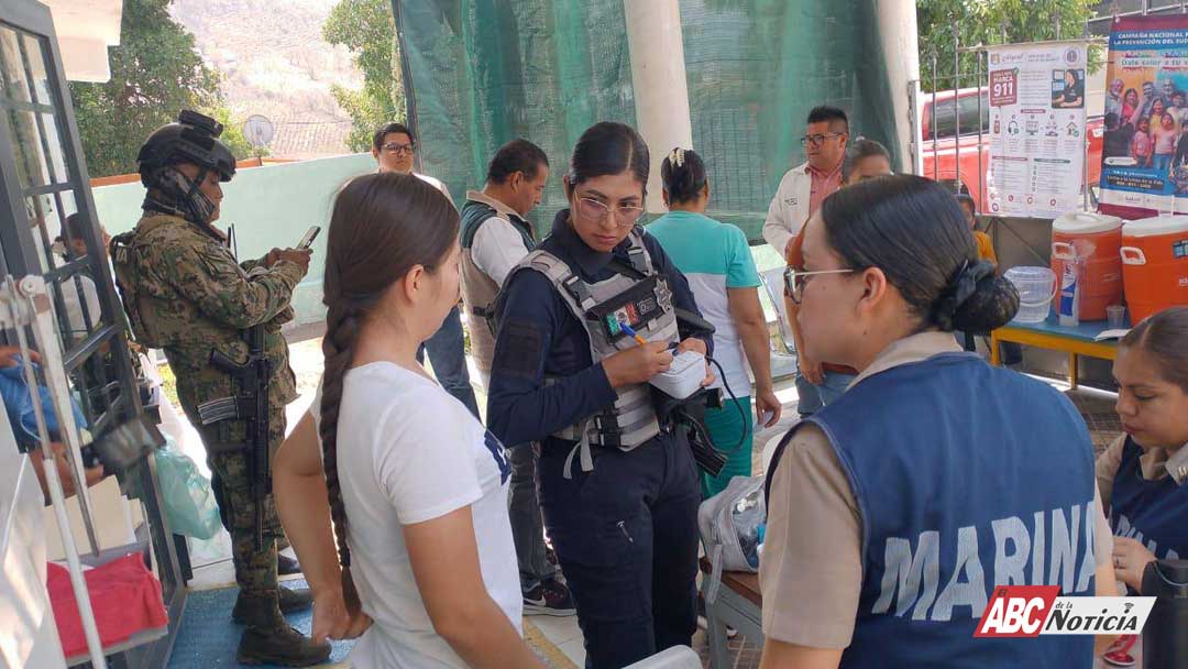 Brinda SSPC Atención Médica en zonas de difícil acceso en el municipio de Ixtlán del Río