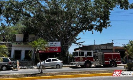 Brindan Bomberos de Nayarit apoyo ciudadano en San Blas