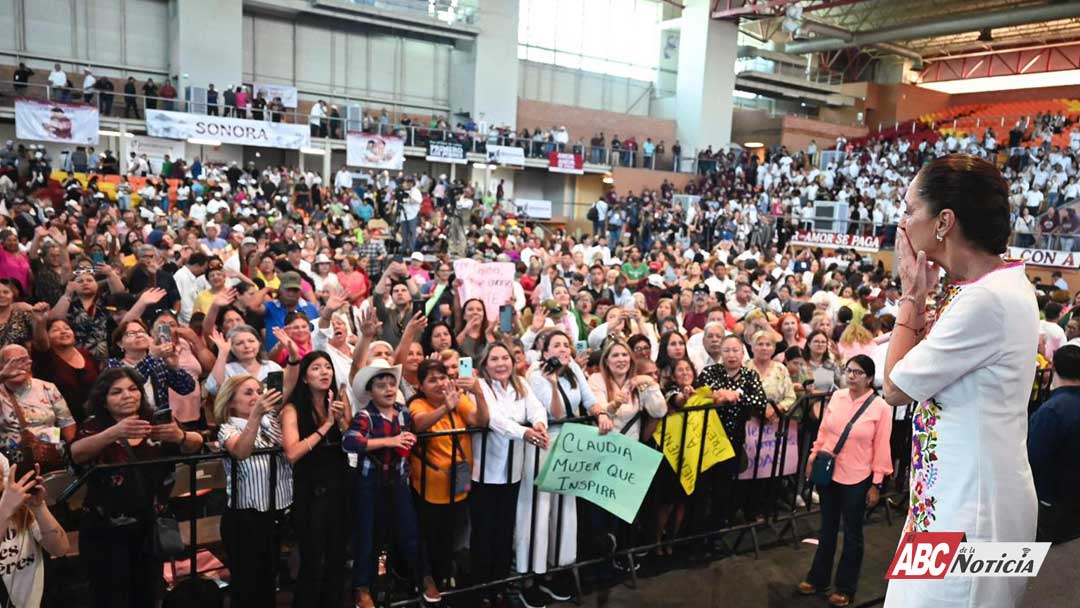 Con la celebración del día de las madres, la presidenta Claudia Sheinbaum culmina gira de tres días por Sonora