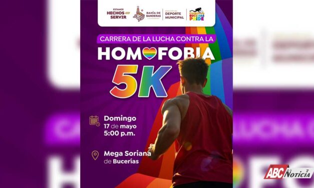 Convoca Gobierno de Bahía de Banderas a la Carrera 5K contra la Homofobia
