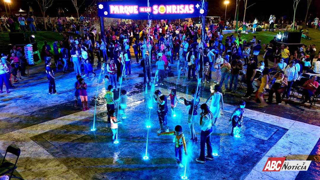 Geraldine Ponce inaugura el Parque de las Sonrisas para las niñas y niños de Tepic y todo Nayarit