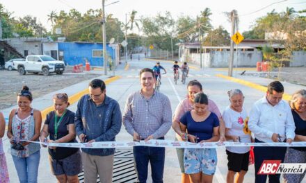 Gobierno de Bahía de Banderas inauguró la calle Josefa Ortiz de Domínguez en Mezcalitos
