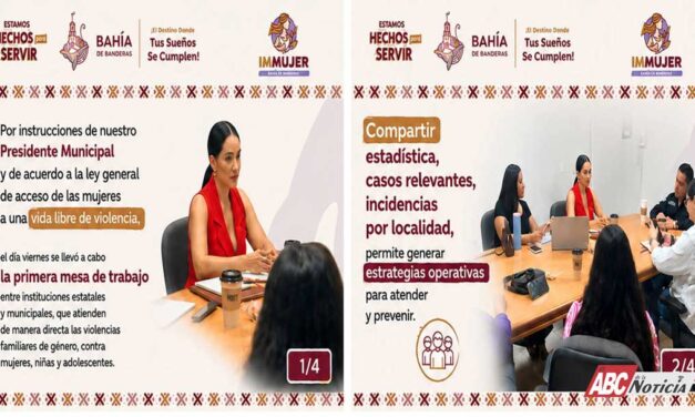 Gobierno de Bahía de Banderas refuerza acciones coordinadas contra la violencia de género