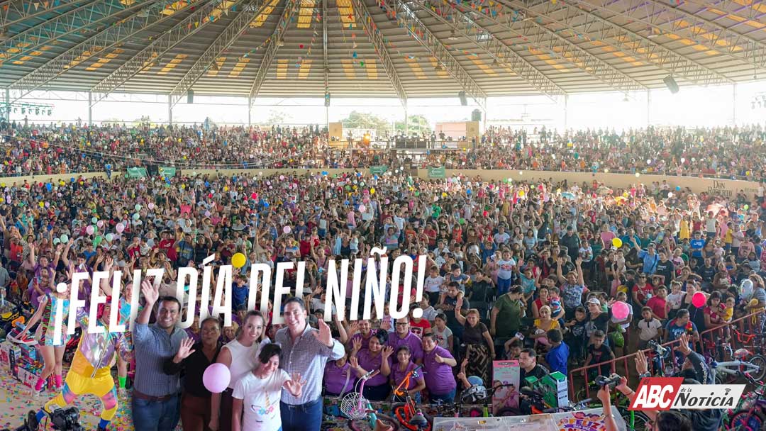 Gran festejo del Día del Niño llena de color y alegría a Bahía de Banderas