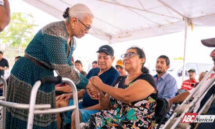 Impulsa Beatriz Estrada bienestar e inclusión con entrega de prótesis