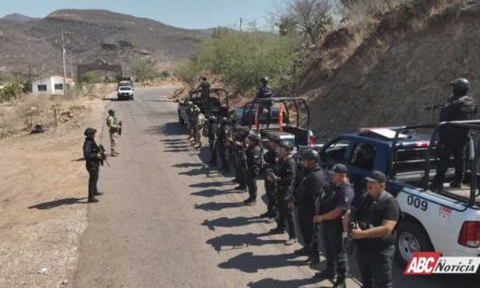 Mantiene Gobierno del Estado seguridad en las zonas serrana con operativos coordinados en Nayarit