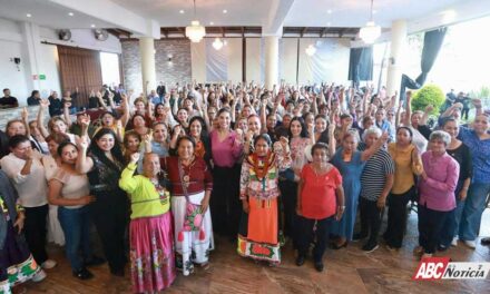 Mujeres nayaritas respaldan a Geraldine Pince rumbo al 2027