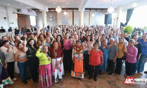 Mujeres nayaritas respaldan a Geraldine Pince rumbo al 2027