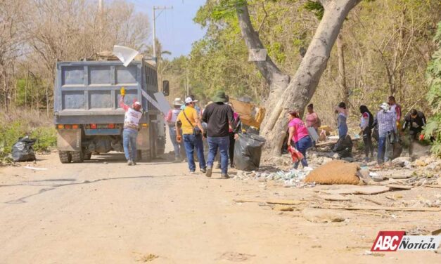 Realizan Jornada del Limpiatón en Valle Dorado con enfoque en limpieza de canales