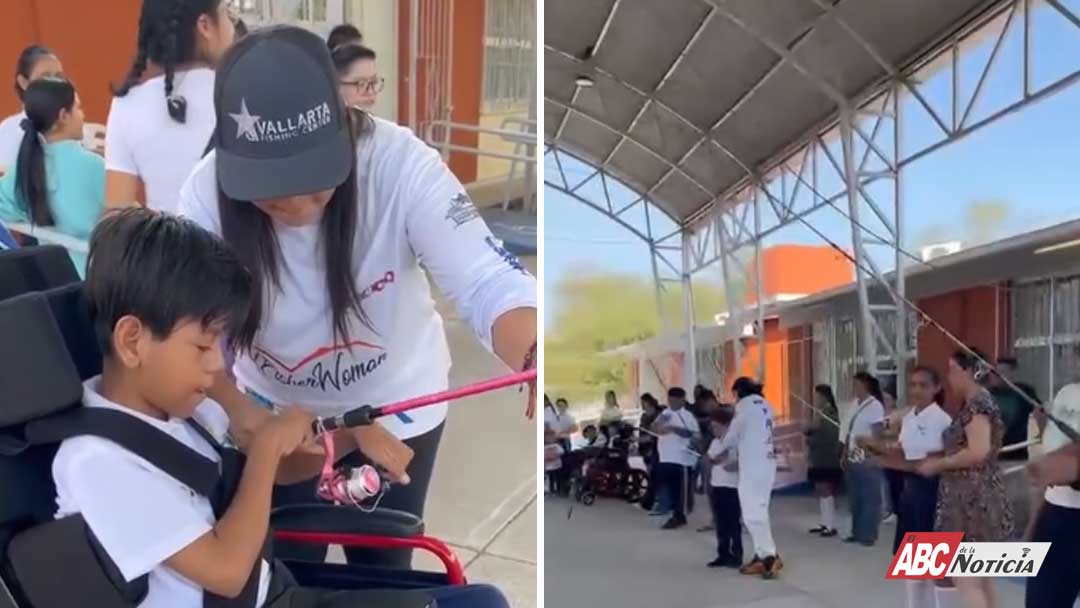 Realizan clínica de pesca inclusiva para niñas y niños en Bahía de Banderas