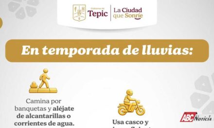 Tepic llama a extremar precauciones ante temporada de lluvias