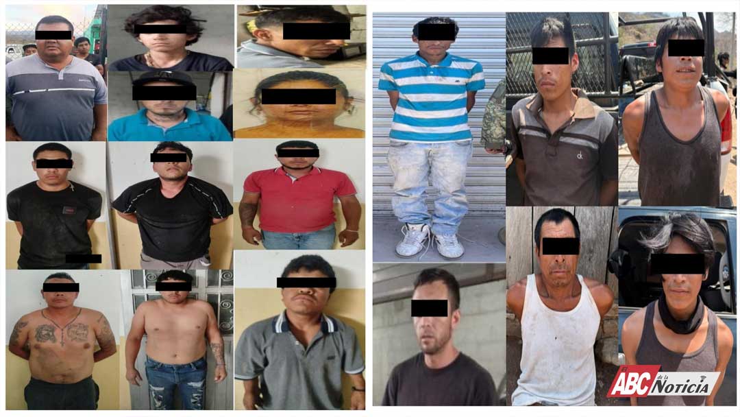 Golpe al crimen en Nayarit: 26 detenidos, arsenal decomisado y narcolaboratorios desmantelados