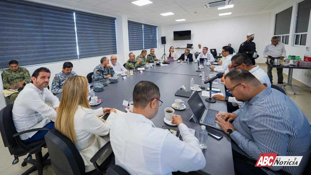 Miguel Ángel Navarro encabeza evaluación de estrategias de seguridad en Nayarit