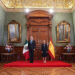 Presidenta Claudia Sheinbaum recibe en Palacio Nacional al Rey Felipe VI