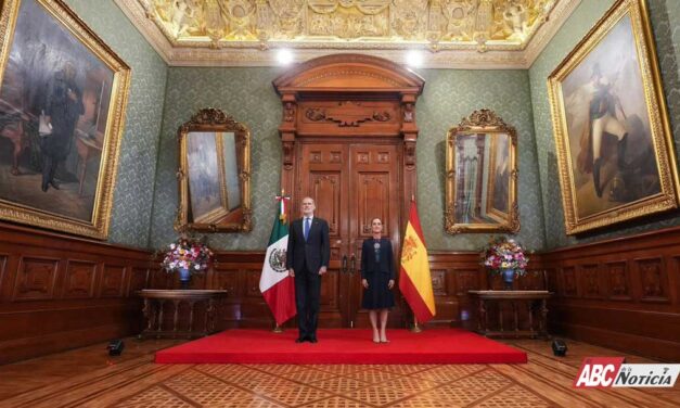 Presidenta Claudia Sheinbaum recibe en Palacio Nacional al Rey Felipe VI