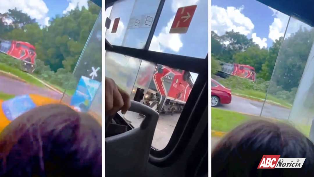 CON PRECAUCIÓN… Afortunadamente del susto no pasó en el bulevar Colosio