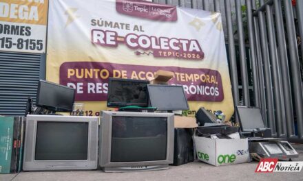 Exitosa campaña Re-colecta 2026 recauda 12 toneladas de residuos electrónicos